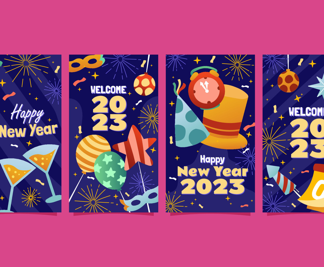 Happy New Year 2023 Social Media