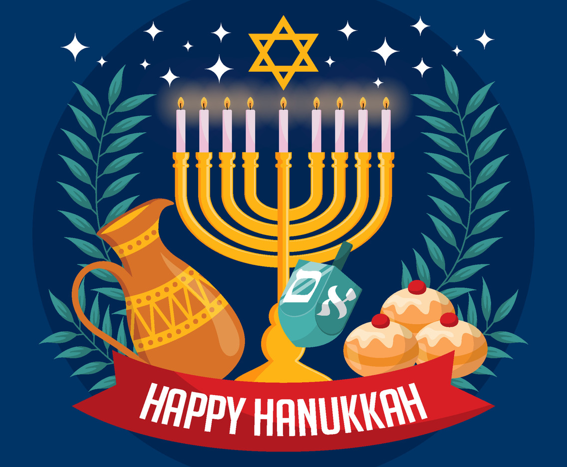Happy Hanukkah Concept