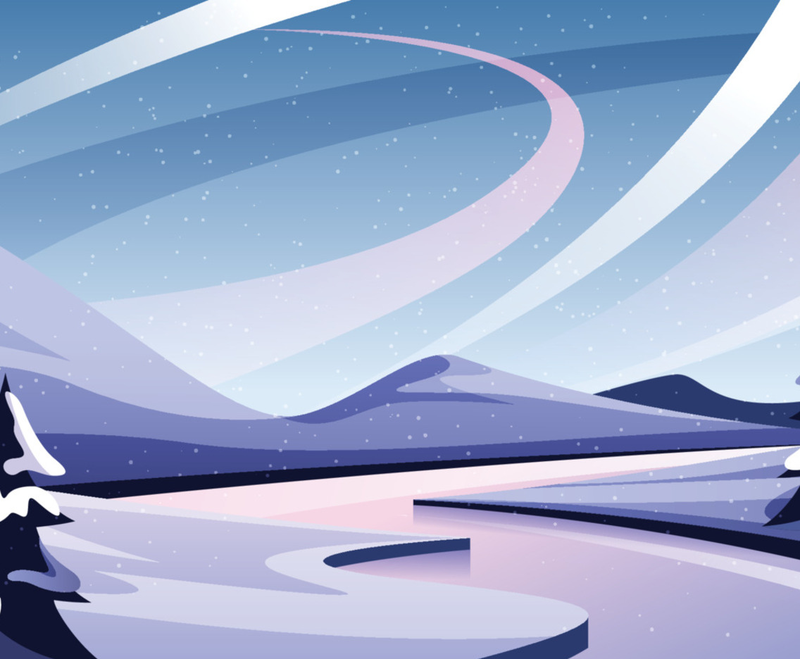 Winter Nature Background