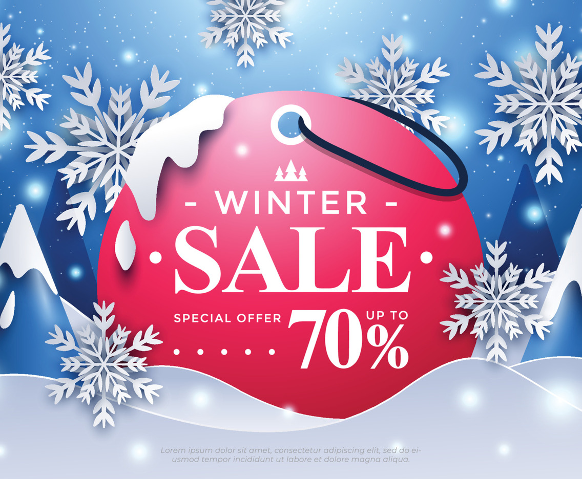 Winter Sale Poster