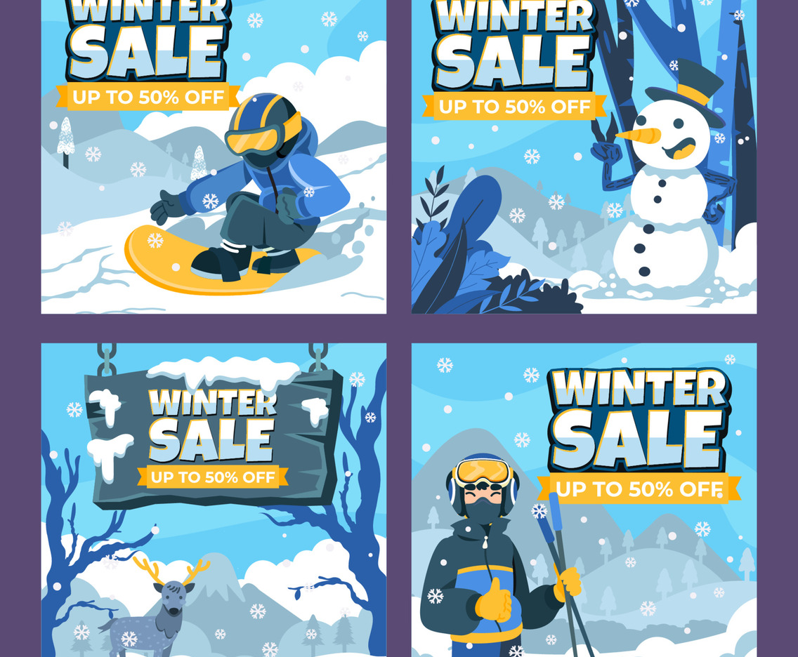 Winter Outdoor Activity for Promotions