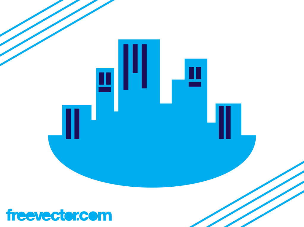 Skyscrapers Logo Layout