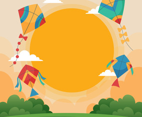 Happy Makar Sankranti Background