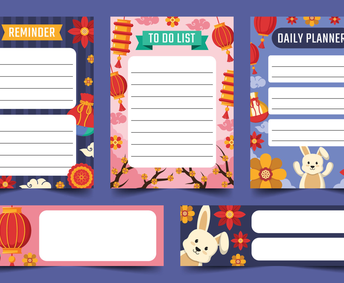 Journal Template Seollal Collection