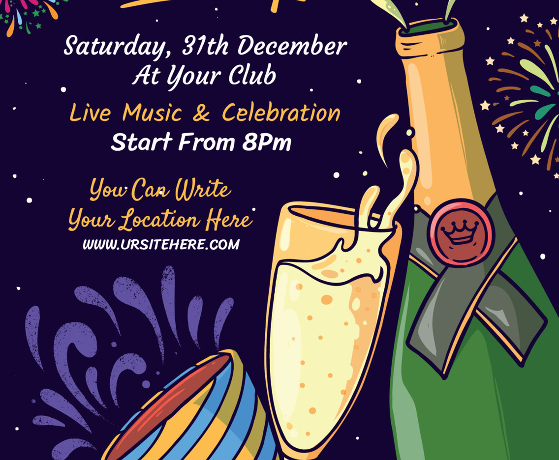 New Year Party Poster