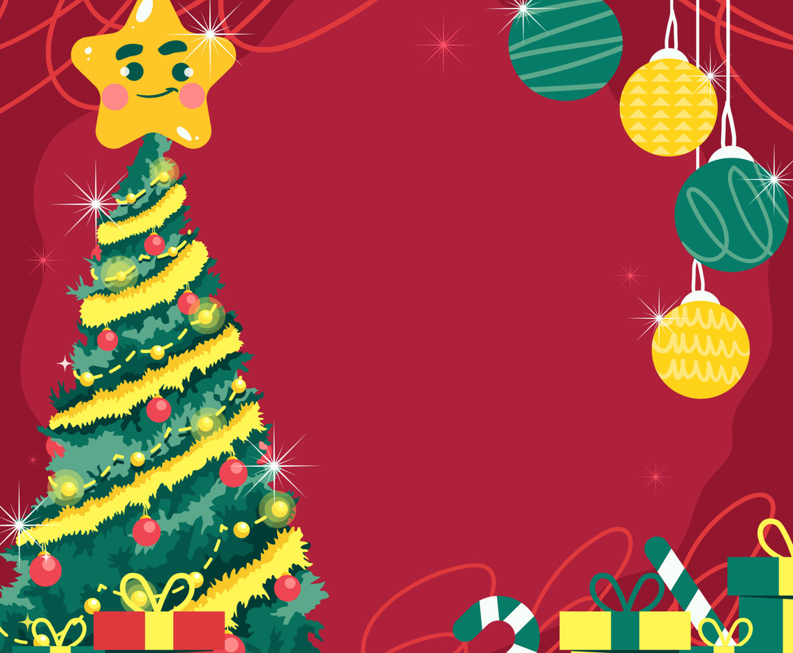 Christmas Festivity Ornaments Children Party