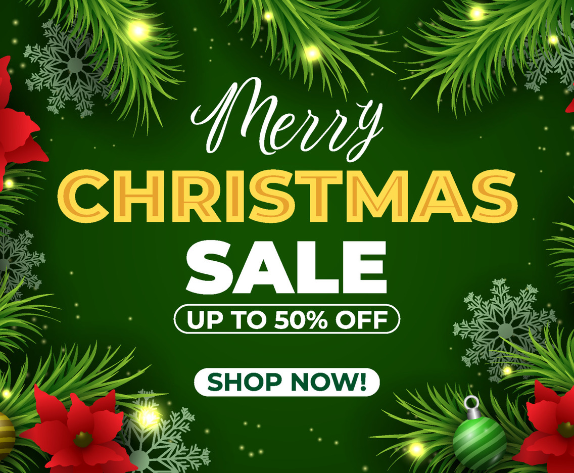 Christmas Sale Poster Template