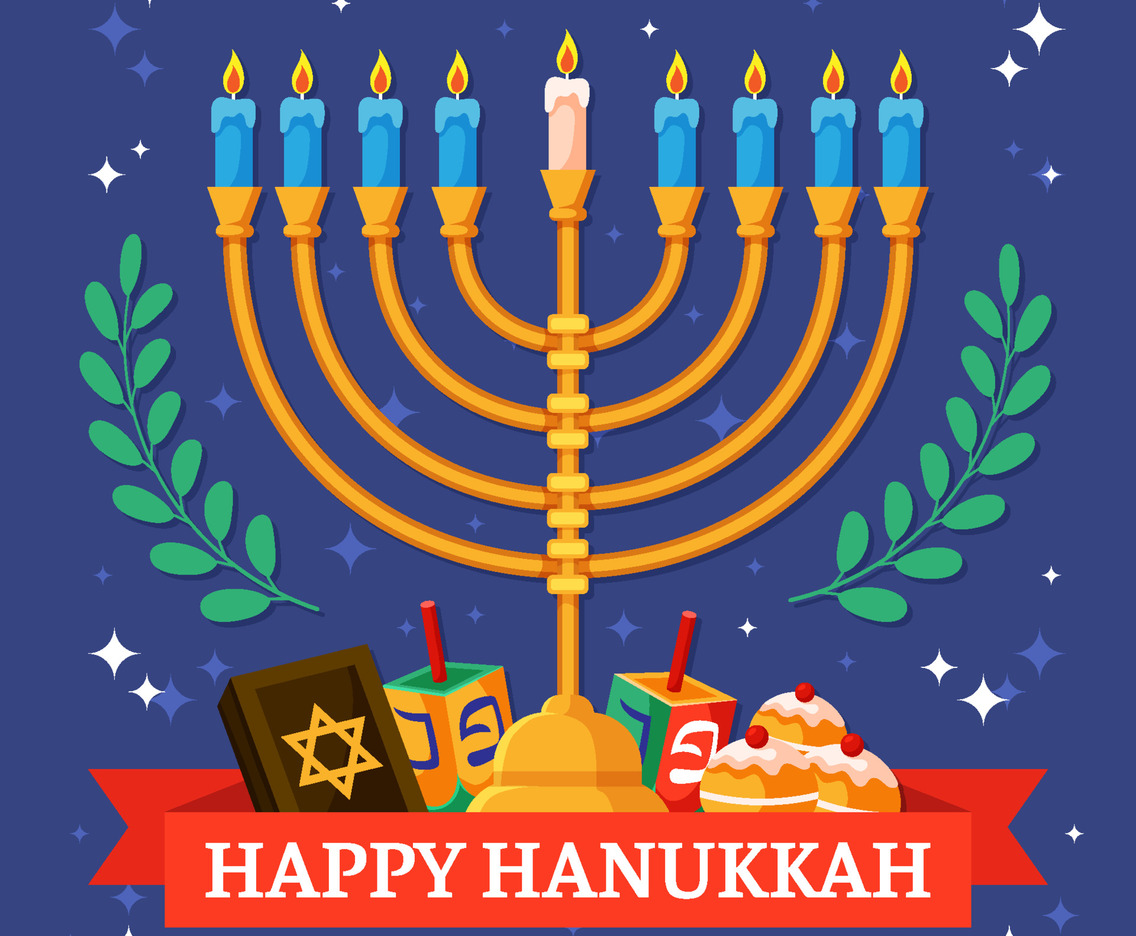 Happy Hanukkah Concept