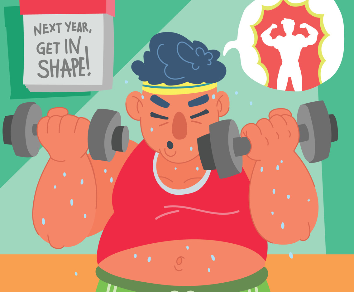 New Year Healthy Life