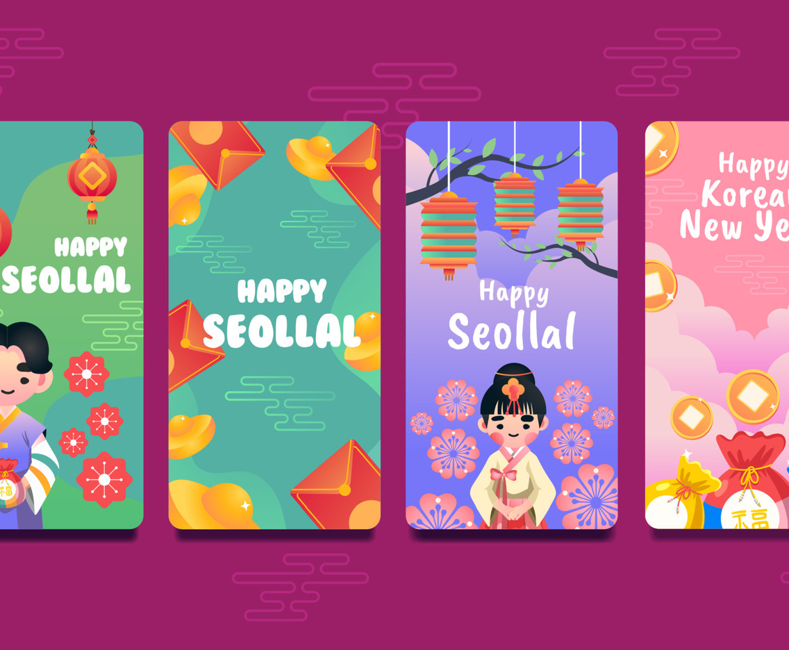 Stories Content For Seollal Celebration