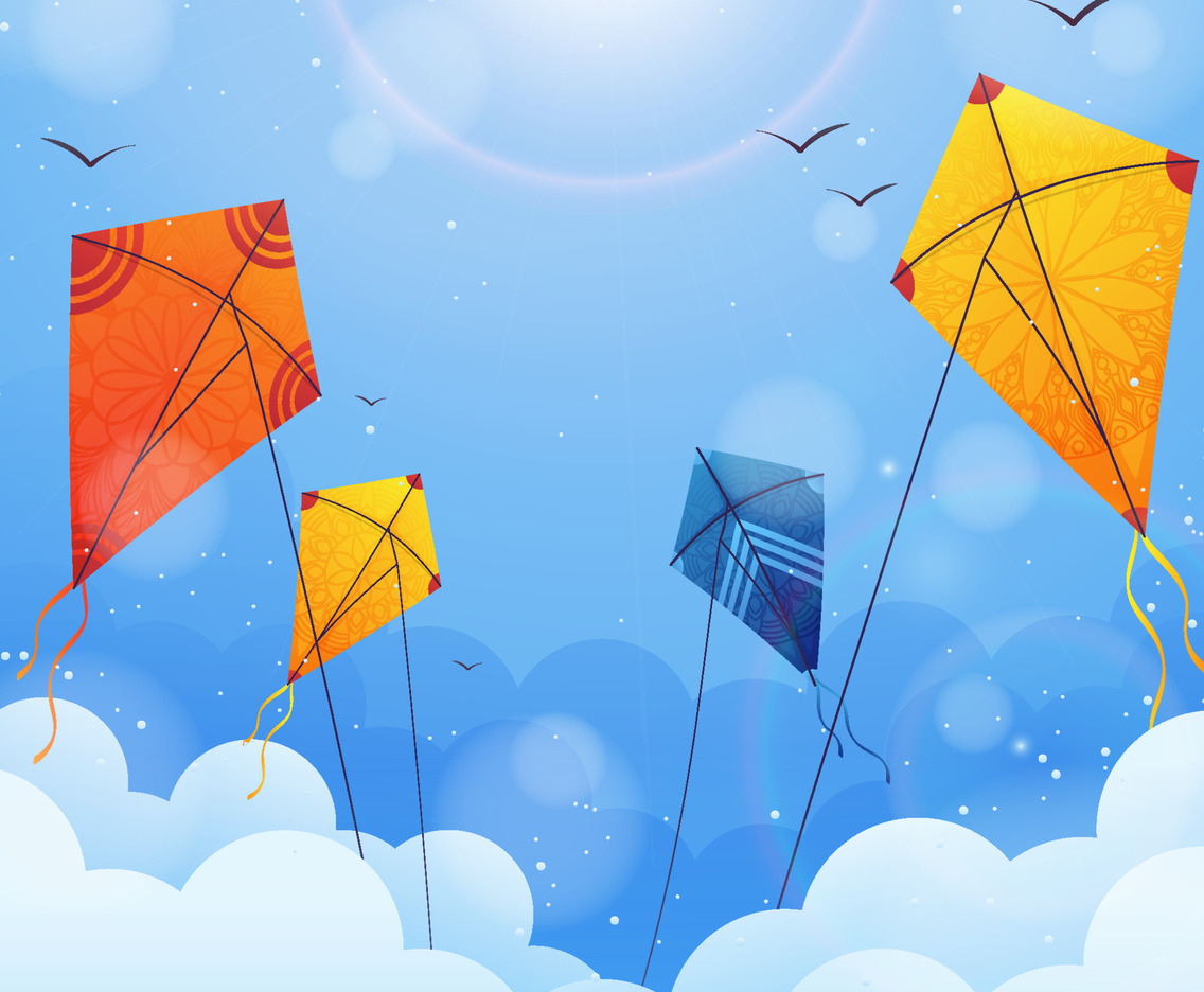 Makar Sankranti Background