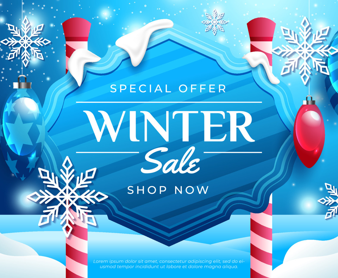 Winter Sale Poster