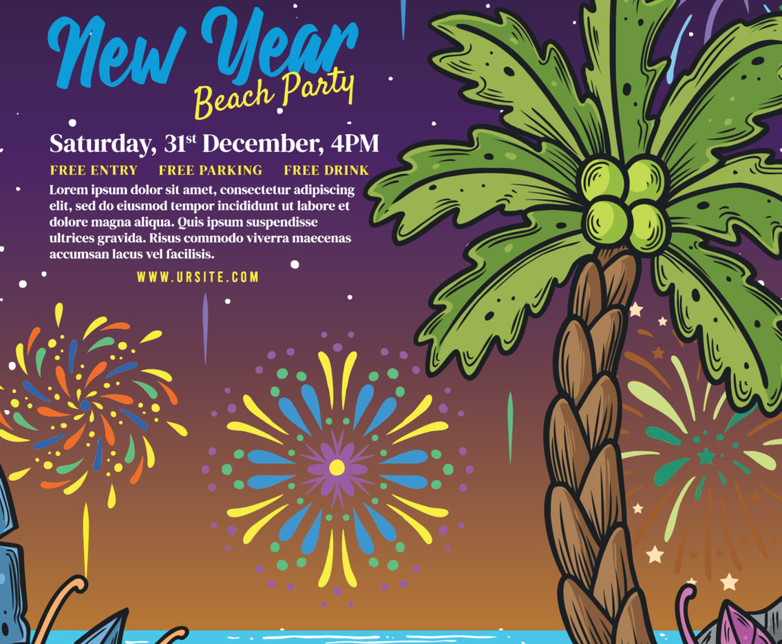 New Year Beach Party