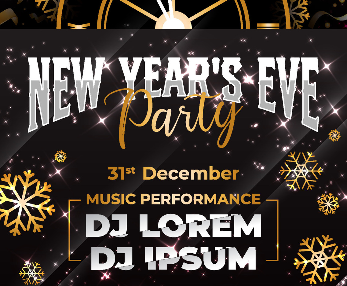 New Year's Eve Party Poster