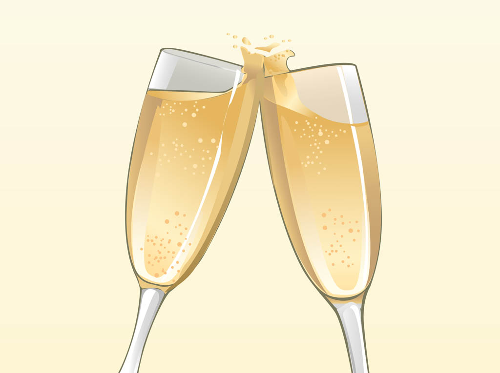 Champagne Vector