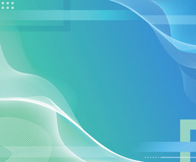 Green And Blue Wave Background