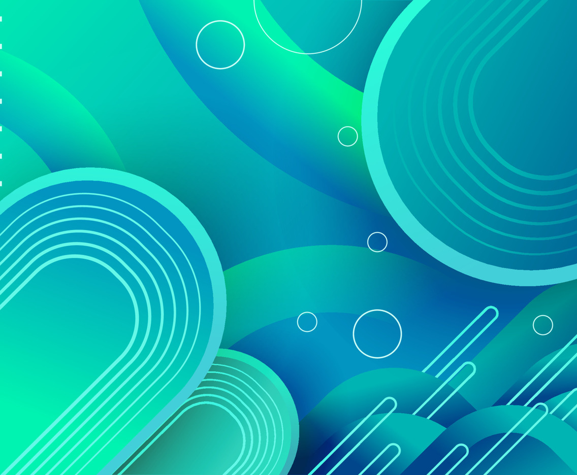Background of Modern Diagonal Shape in Blue and Green Combo
