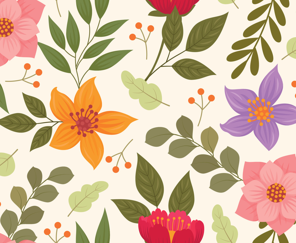 Beautiful floral seamless Pattern