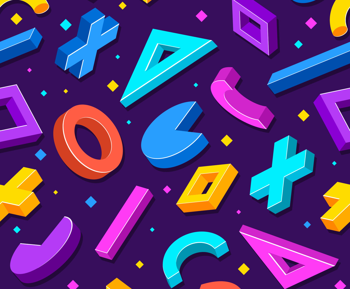 3D Geometric Pattern
