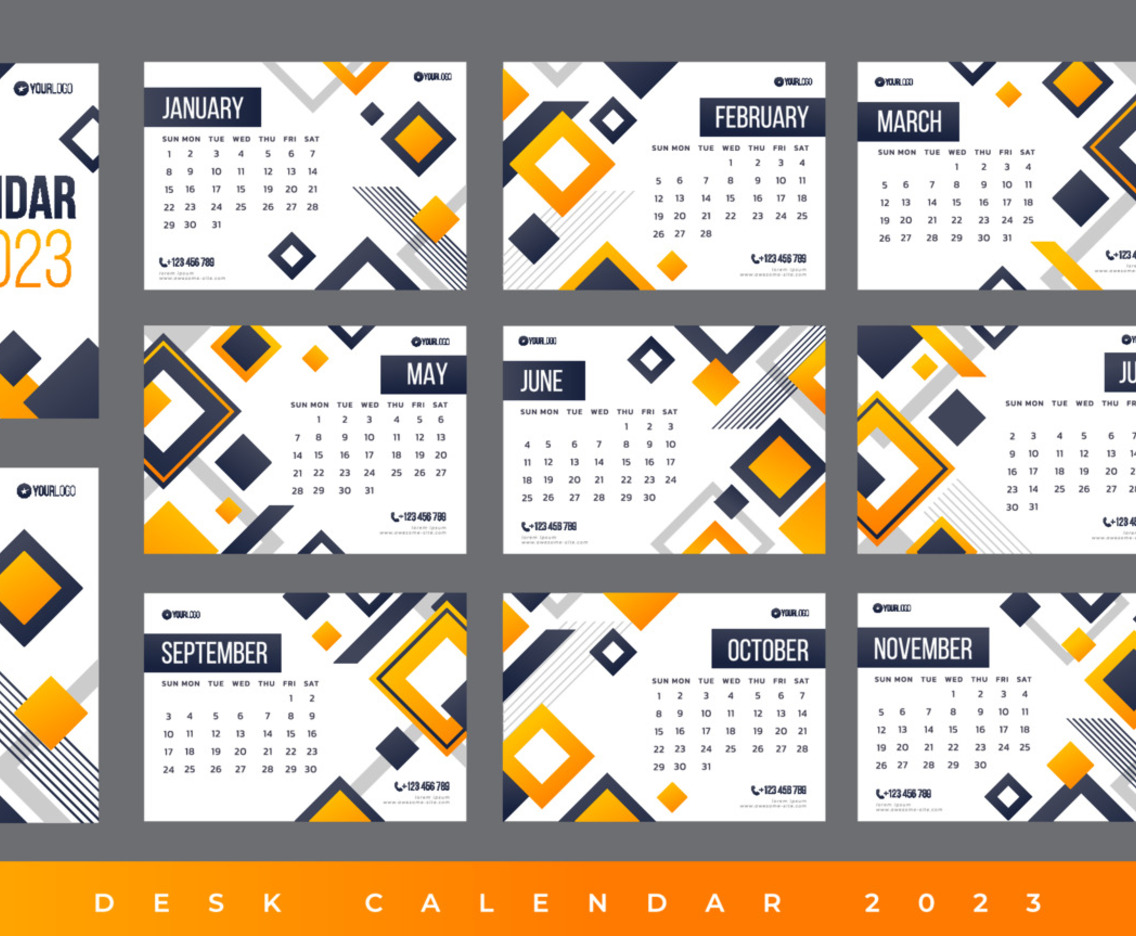 Desk Calendar 2023