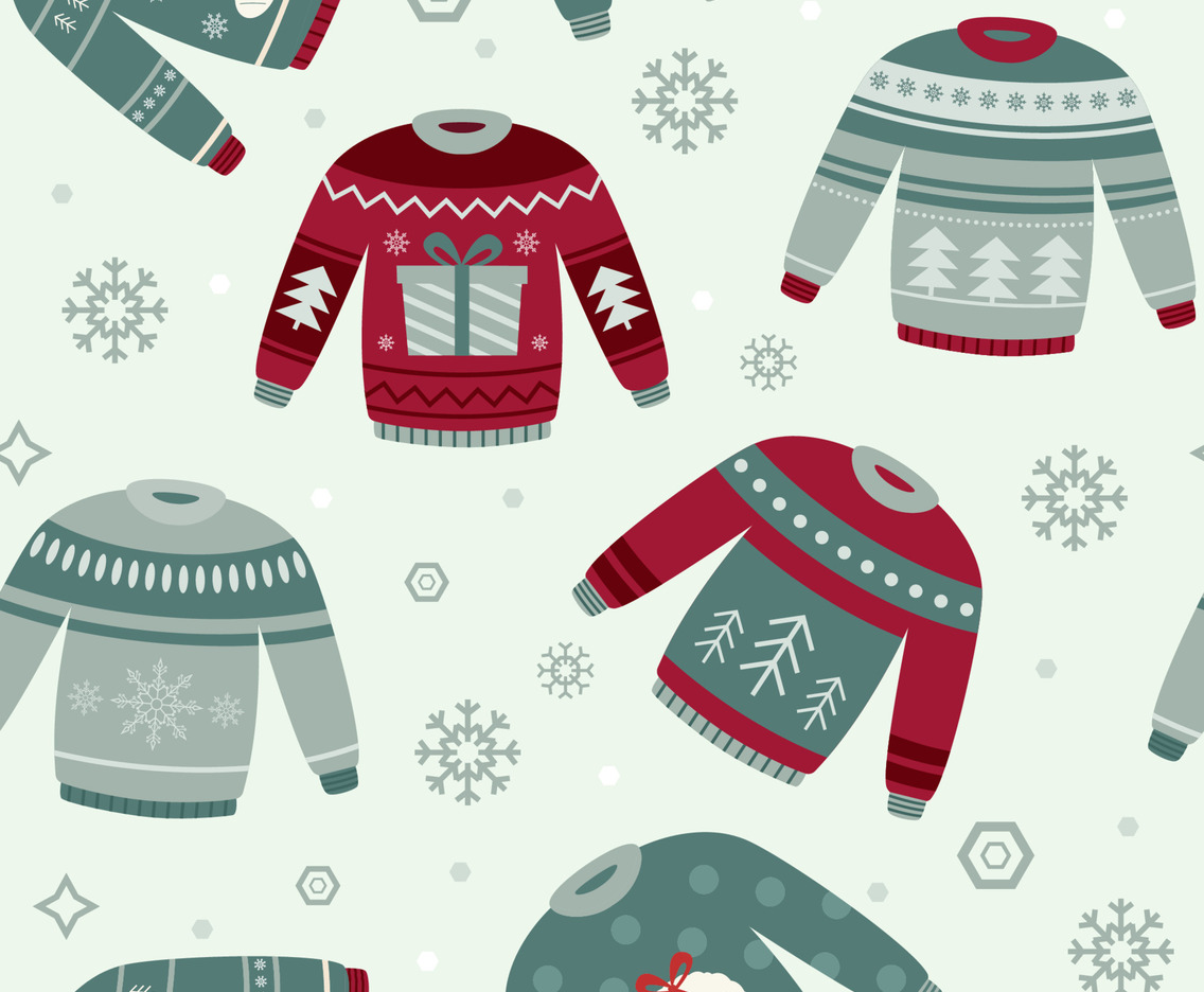 Ugly Sweaters Seamless