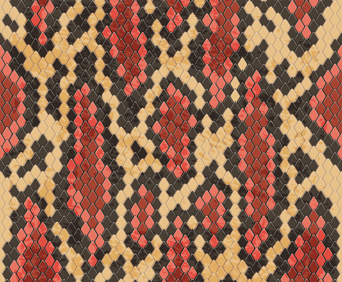 Seamless Pattern of Eastern Milksnake Skin
