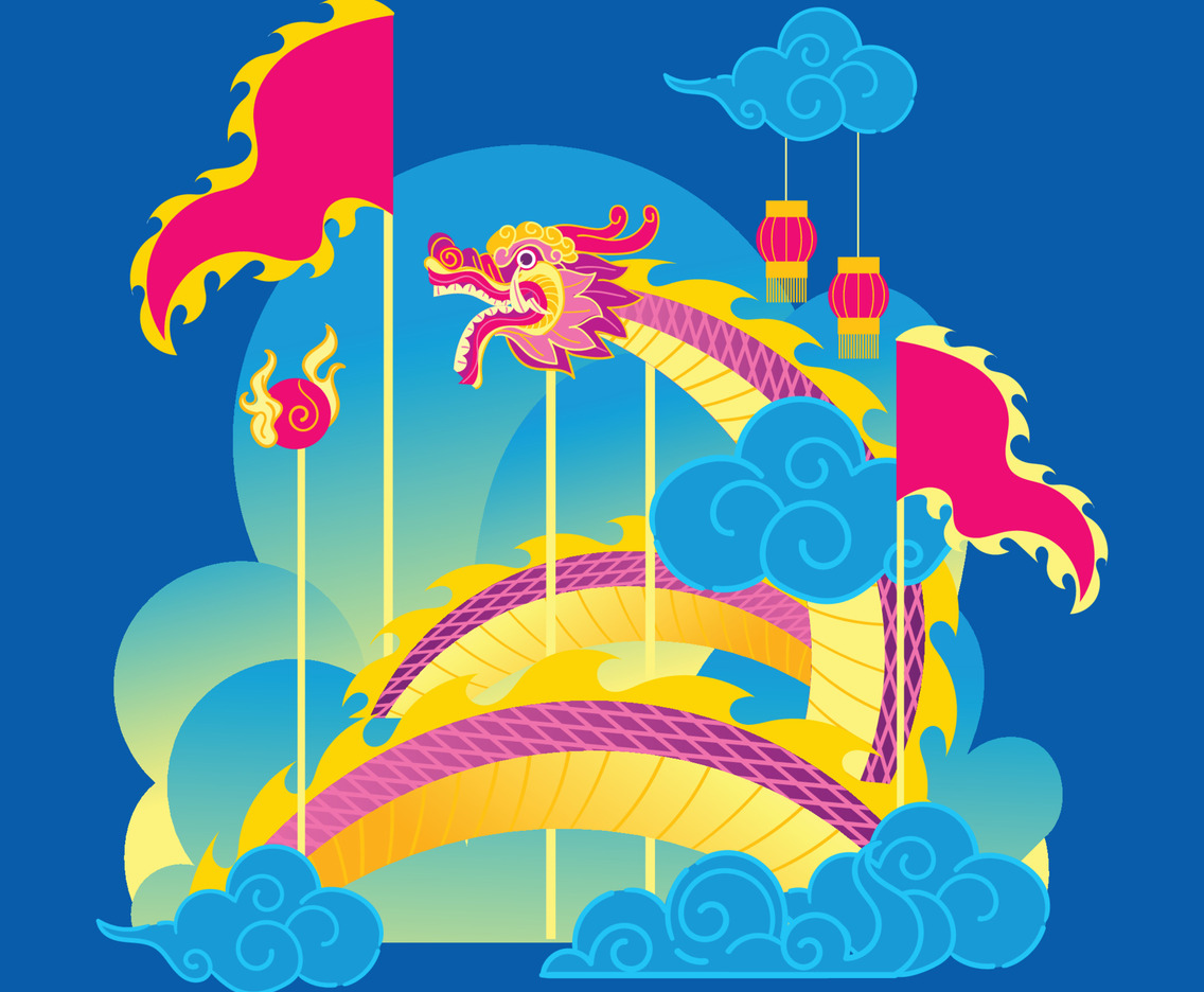 Traditional Dragon Dance