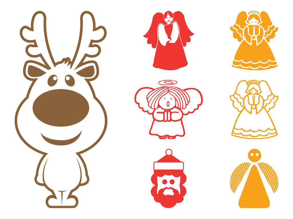 Christmas Characters Graphics