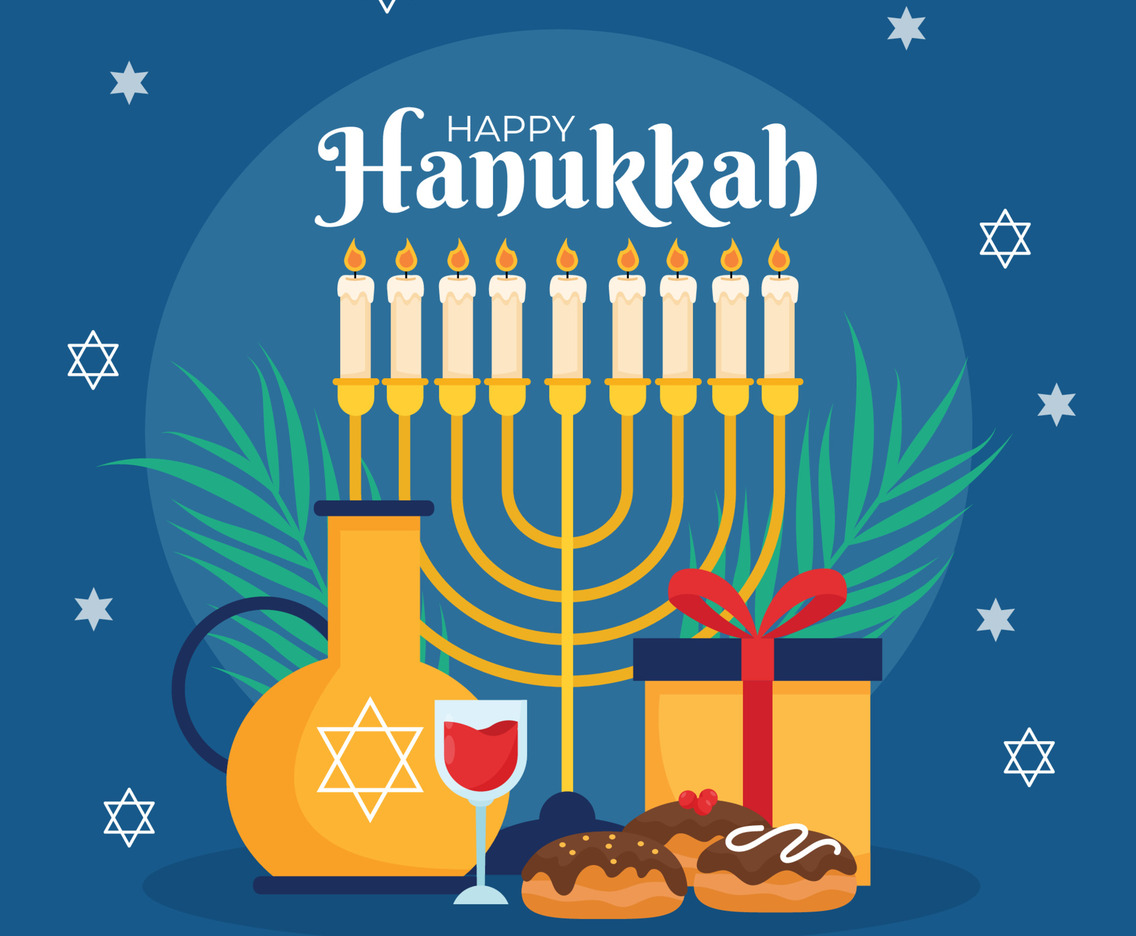Hanukkah Celebration Concept