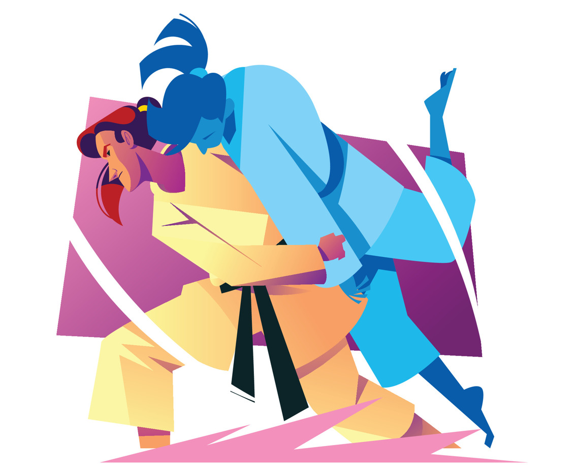 Female Jiu Jitsu Fighting