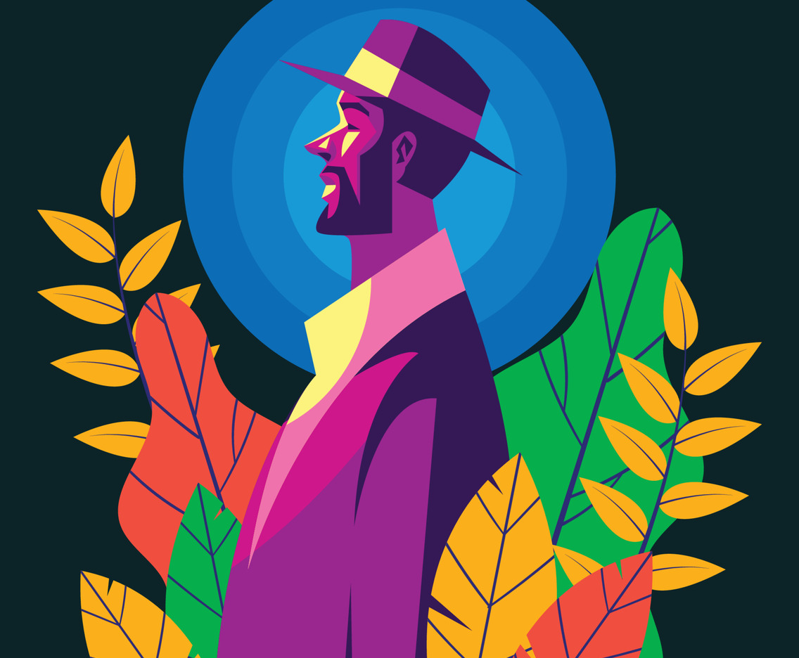 Africa Man With Hat
