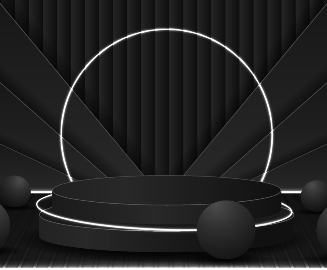 Black Abstract Background