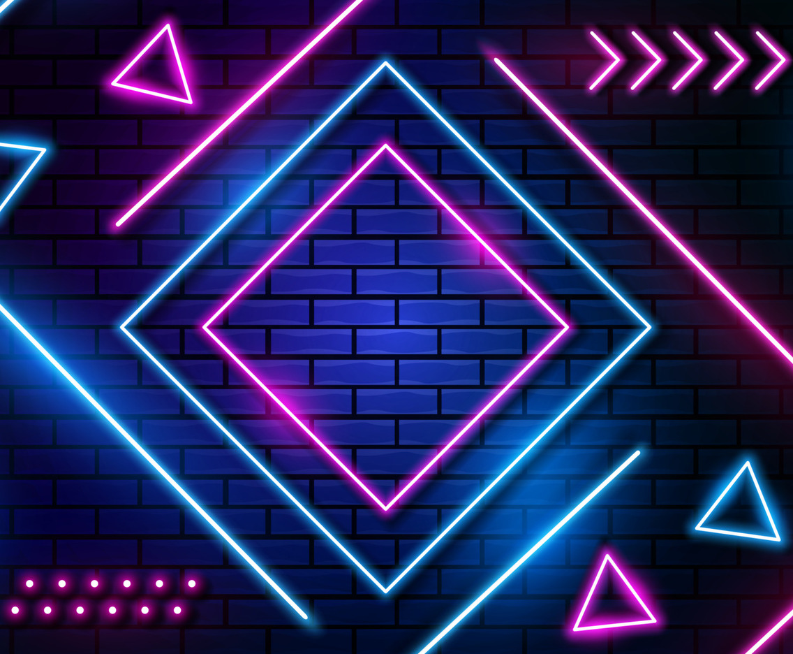 Neon Line Background