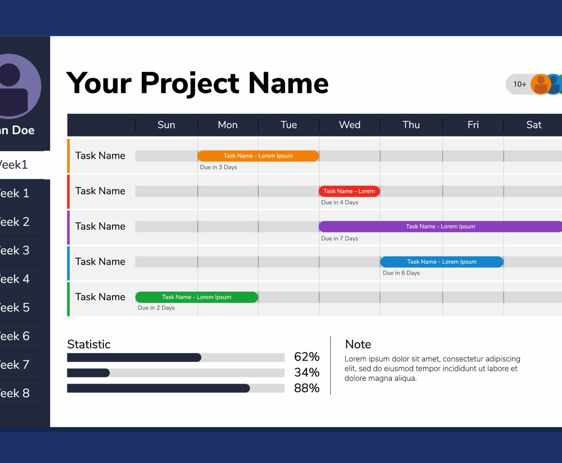Tidy Up The Weekly Schedule on The Board