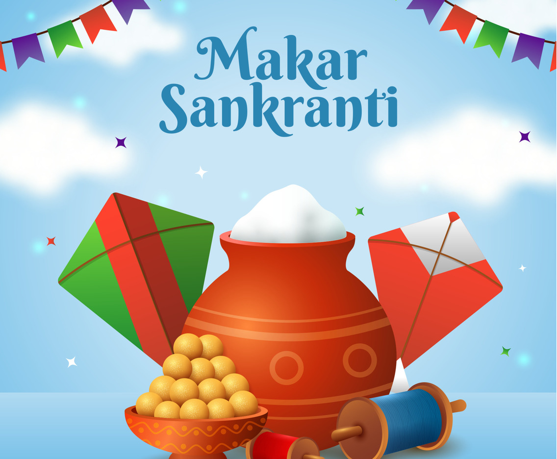 Makar Sankranti Concept