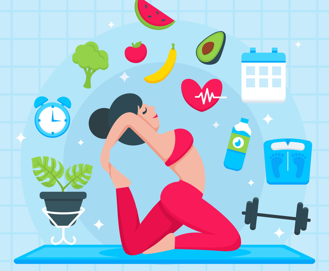 Women Yoga For Healthy Lifestyle Resolution