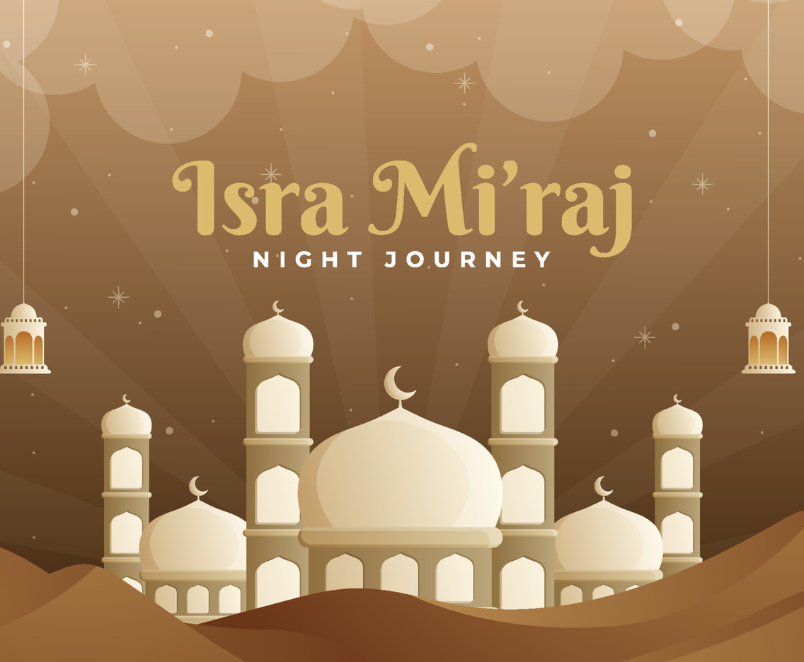 Isra Miraj The Night Journey Background