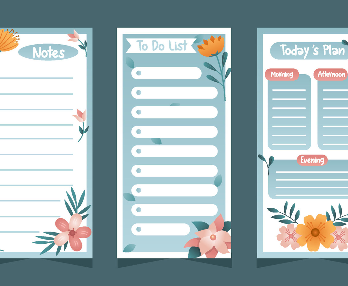 Spring Themed Journal Templates