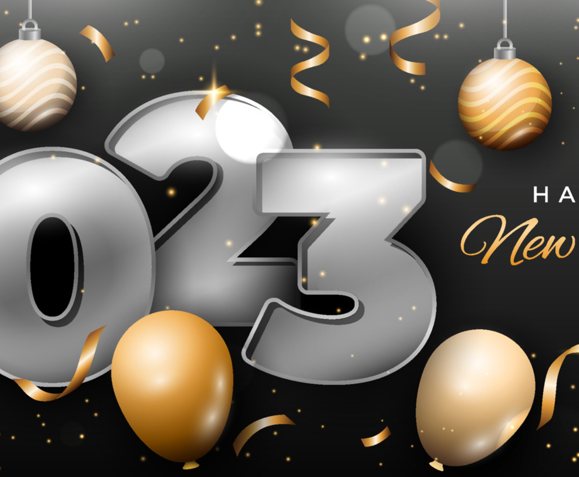 Happy New Year 2023 Concept
