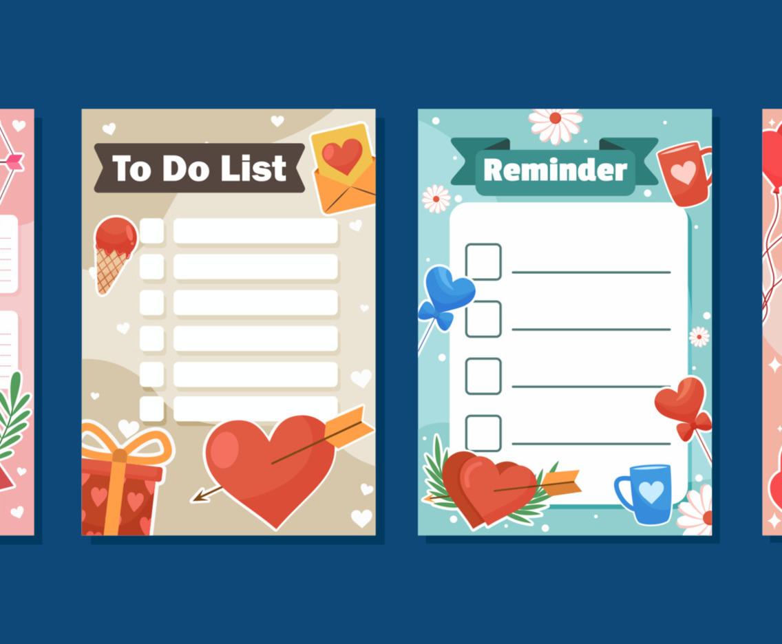 Valentine Journal Template