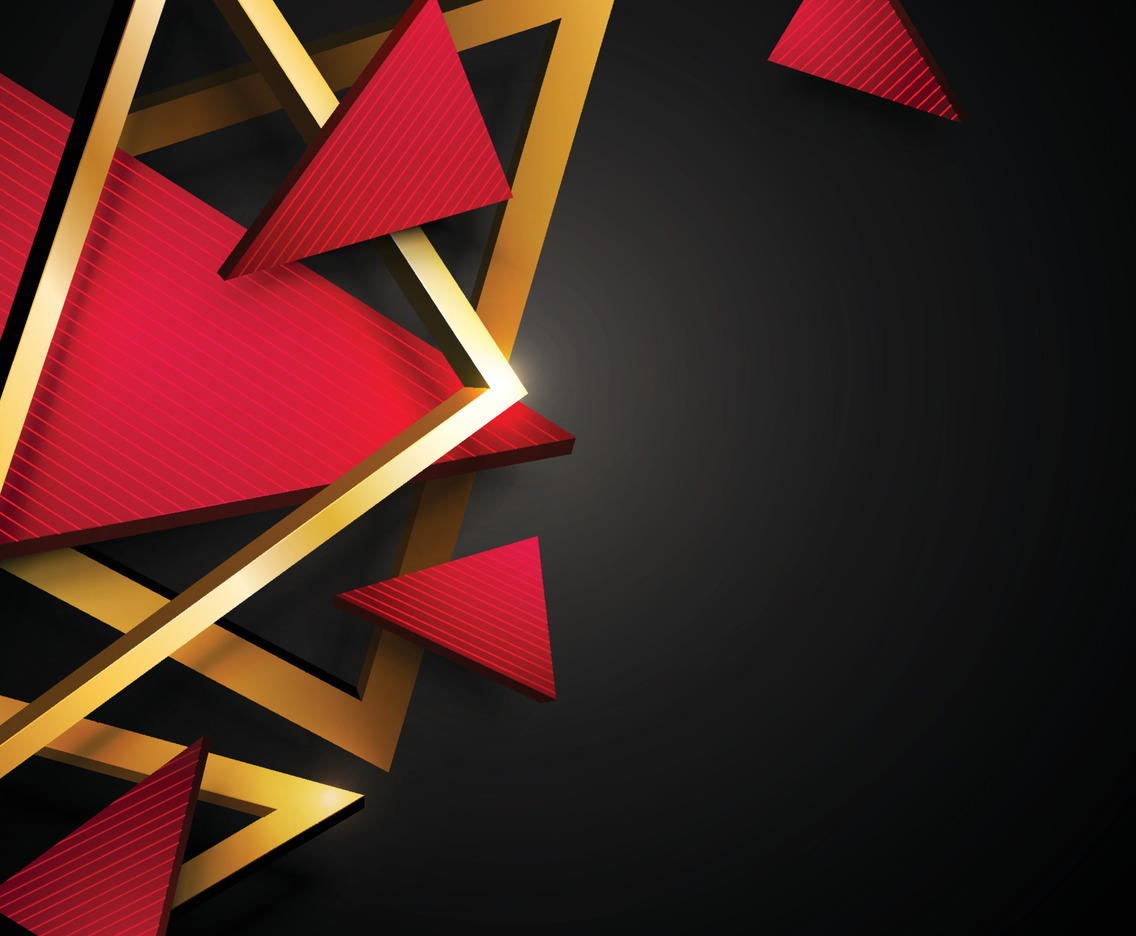 Triangular Realistic Background