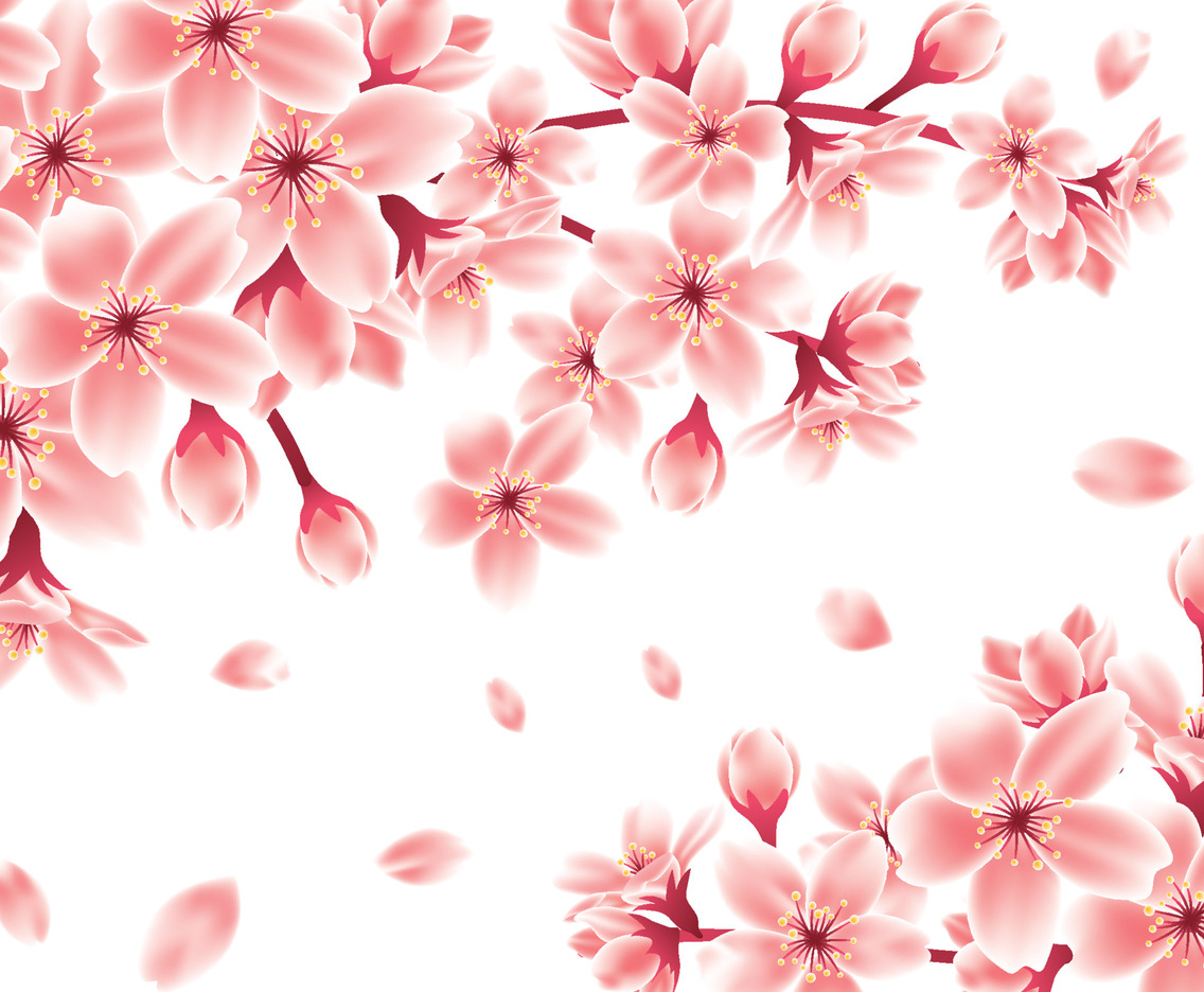 Realistic Beautifull Peach Blossom