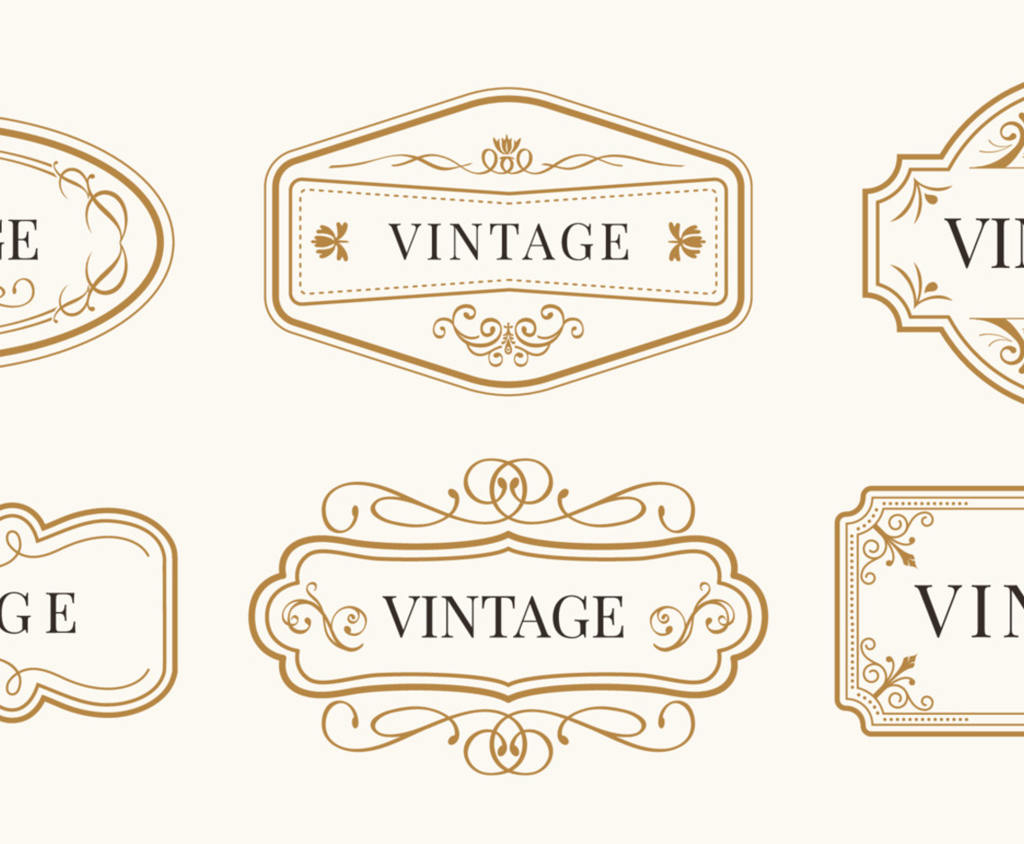 Vintage Baadge for Logo Design