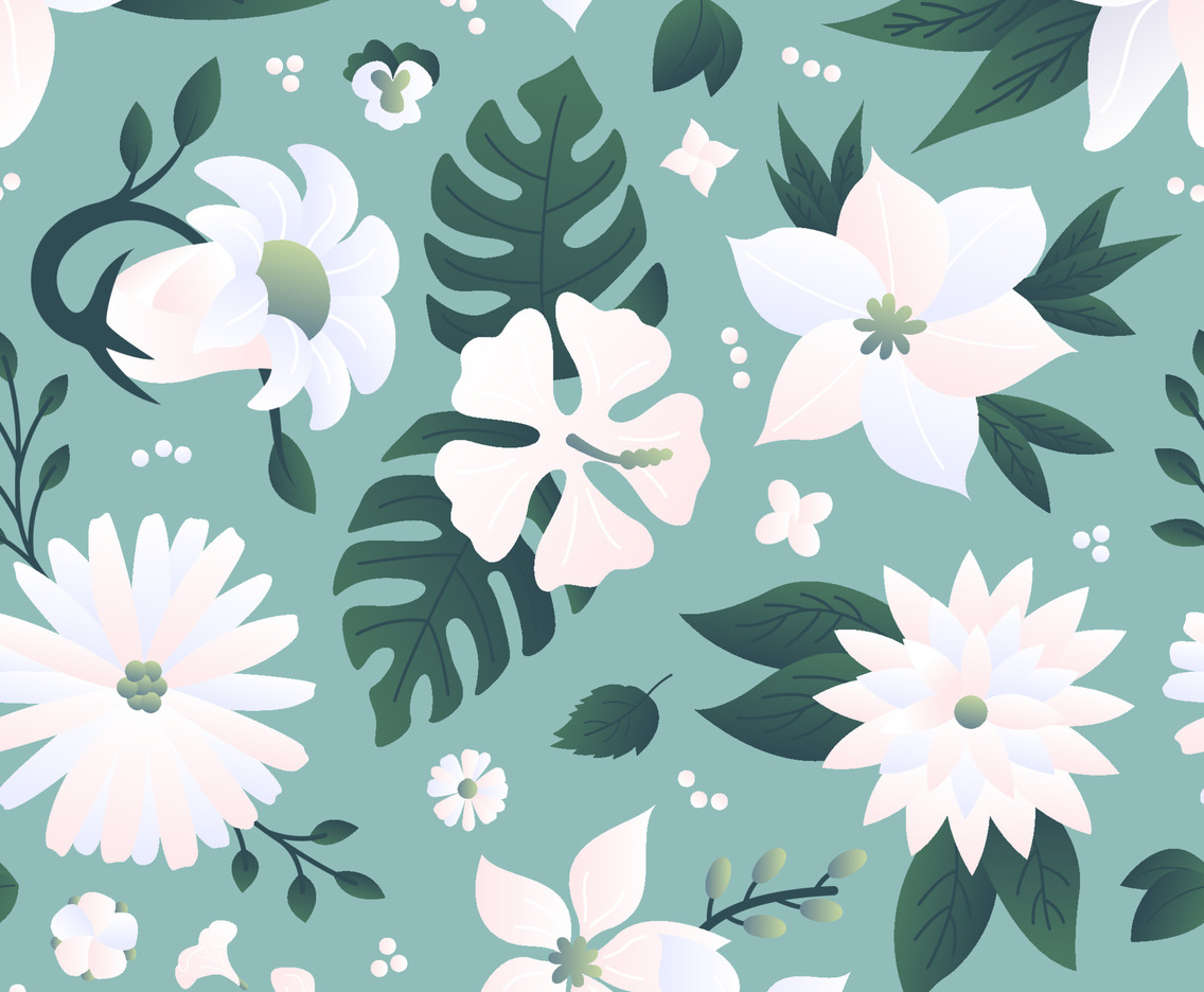 Sweet Floral Seamless Pattern