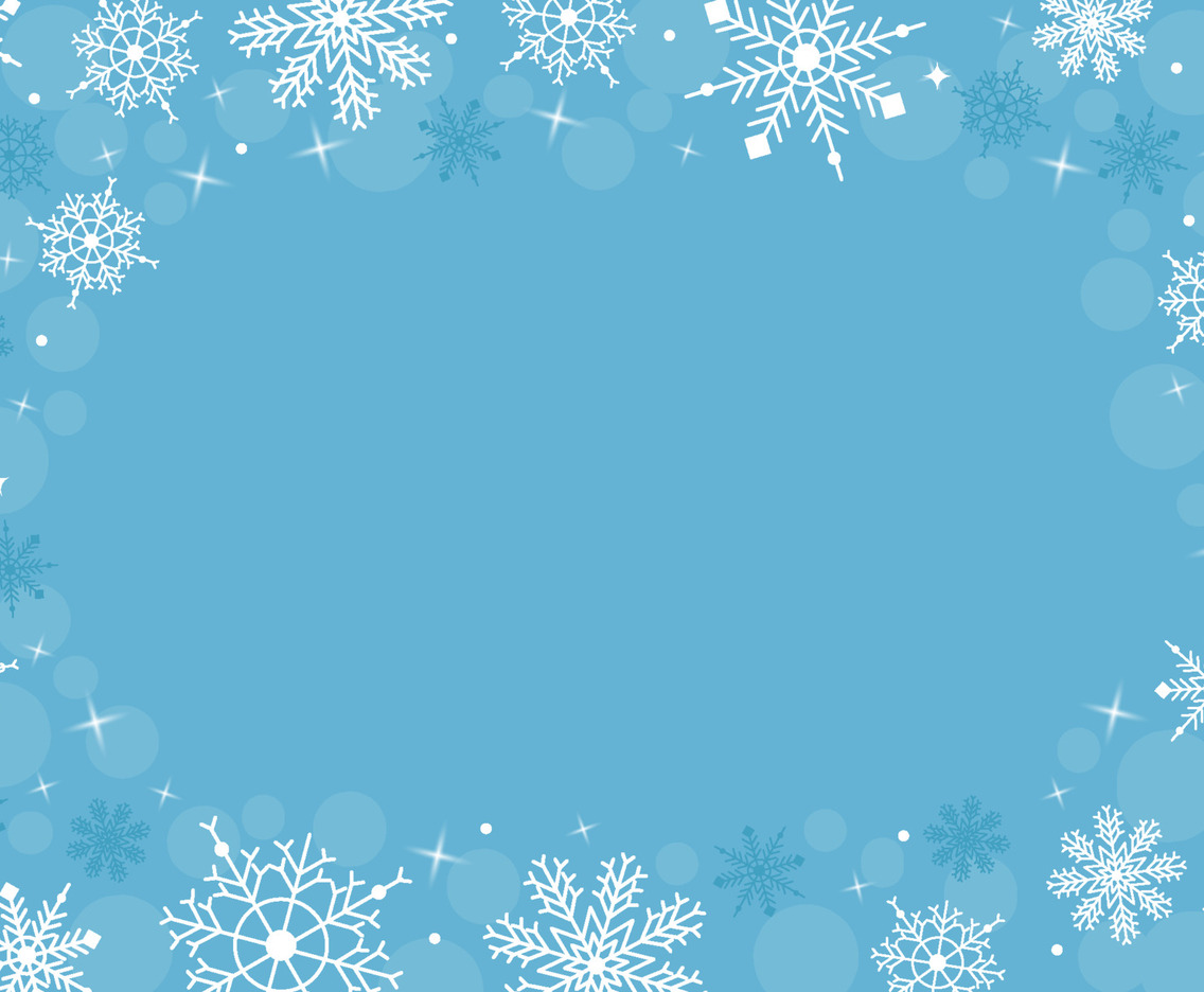 Winter Snowflakes Background
