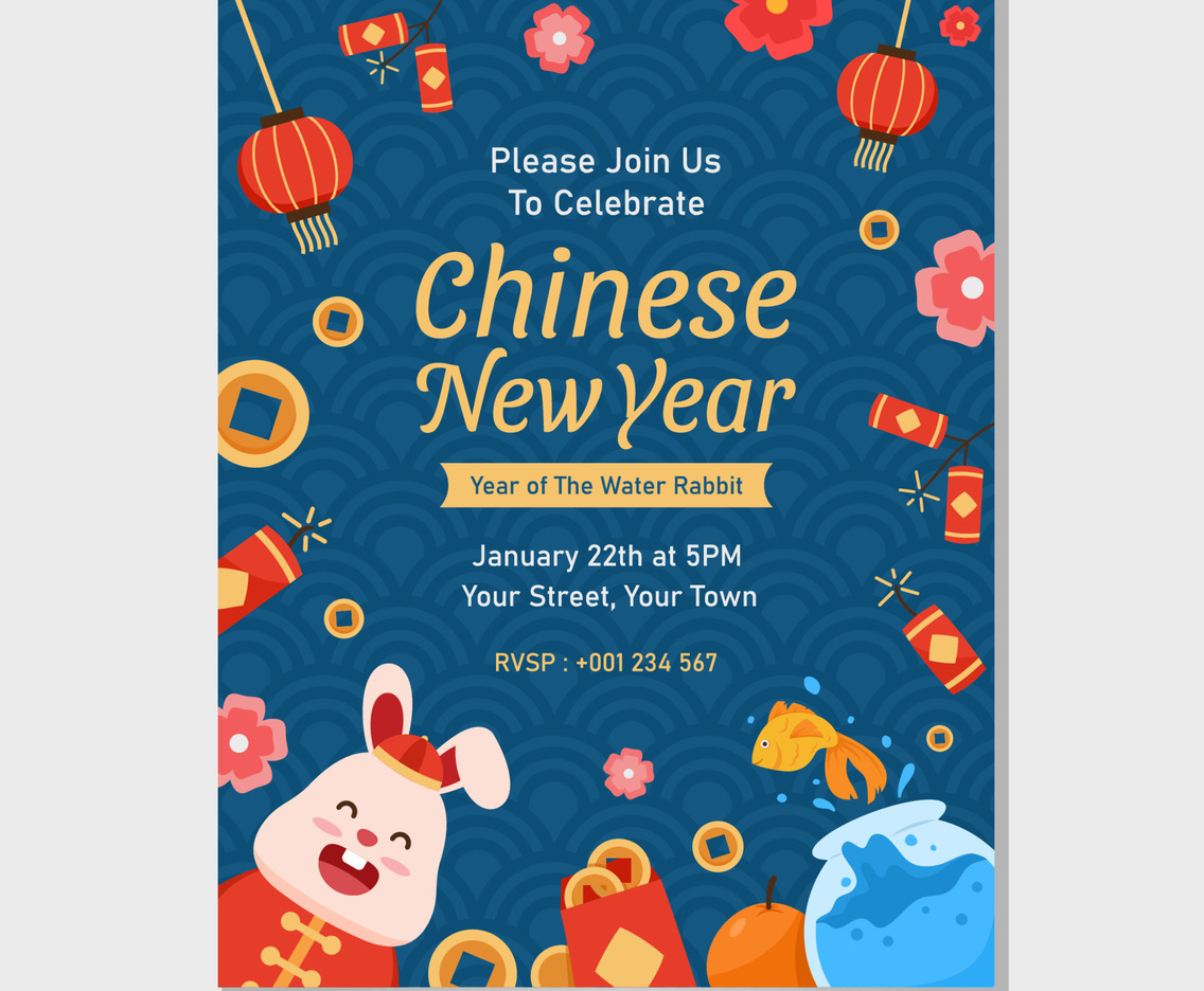 Publishing Chinese New Year Celebration