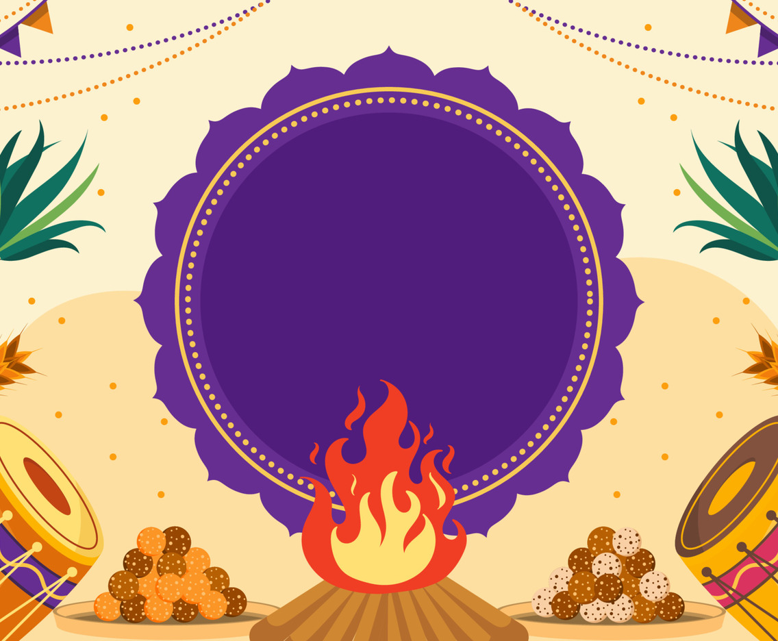 Lohri Festival Background