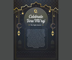 Simply Isra Miraj Festivity Event Poster