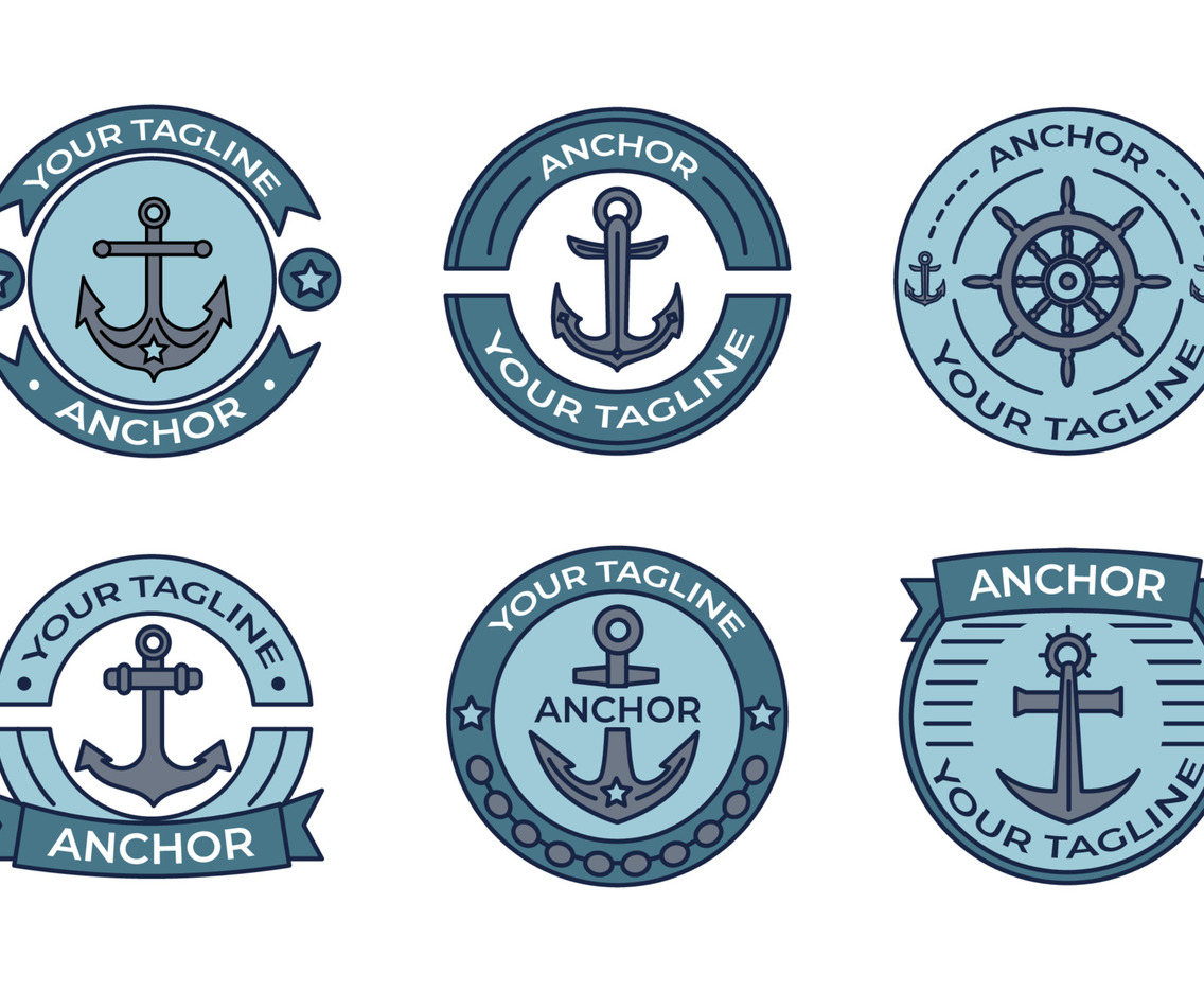 Vintage Anchor Logo