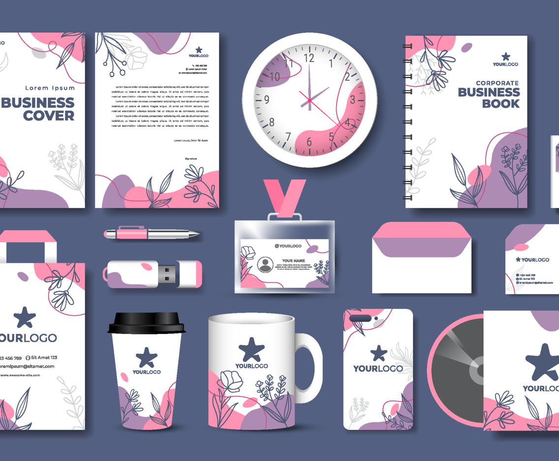 Floral Business Kit Template